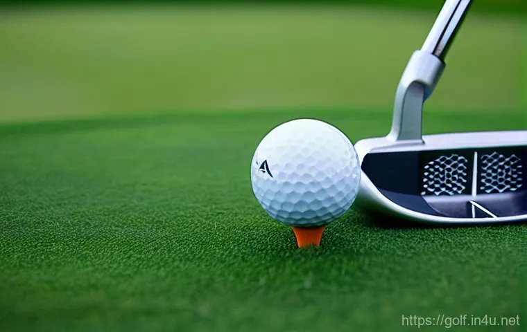 골프 클럽 헤드 재질과 특성 - **Image Prompt 2: Iron Head Craftsmanship**
    A highly detailed, almost macro shot, featuring two ...