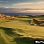 골프의 역사와 기원 - **Prompt 1: The Ancient Roots of Golf in Scotland**
    A panoramic view of a vast, windswept Scotti...